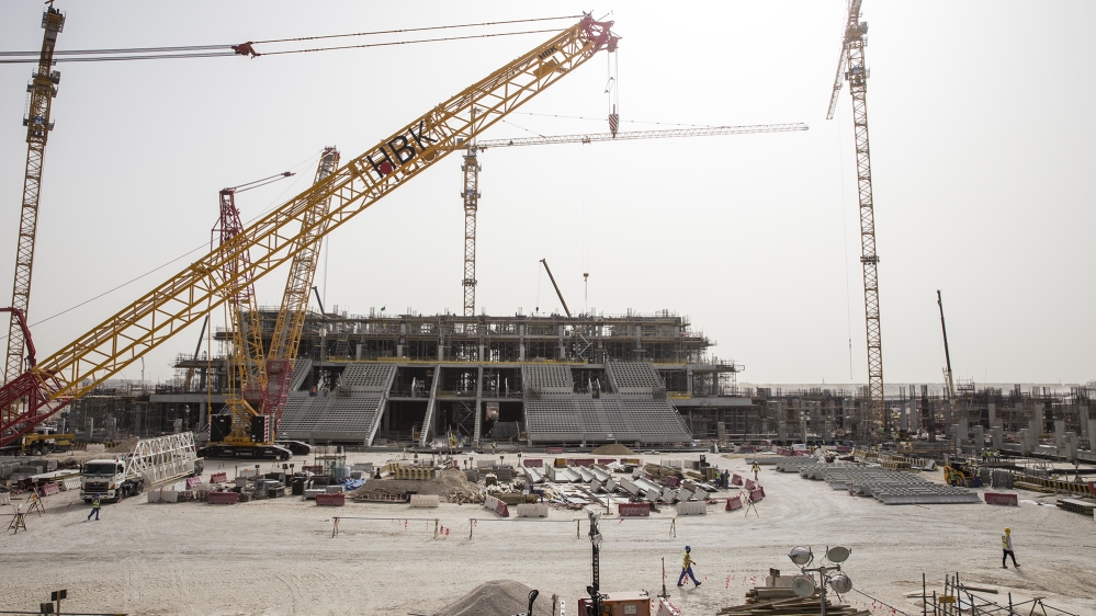 Lusail Stadium will host the opening and final games of Qatar 2022 [Faras Ghani/Al Jazeera]