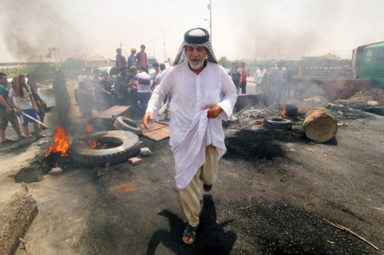 Basra protests Reuters