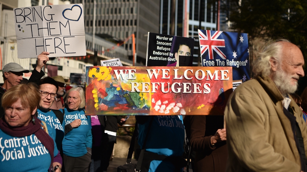 Australia sends asylum seekers who arrive by boat to camps on Manus Island or Nauru [AFP]