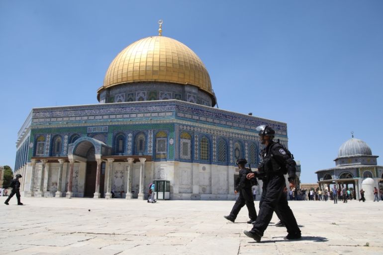 Israeli police attack on Masjid Al-Aqsa