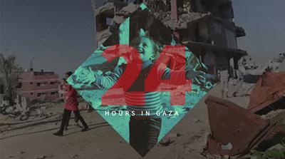 Interactive: 24 hours in Gaza 