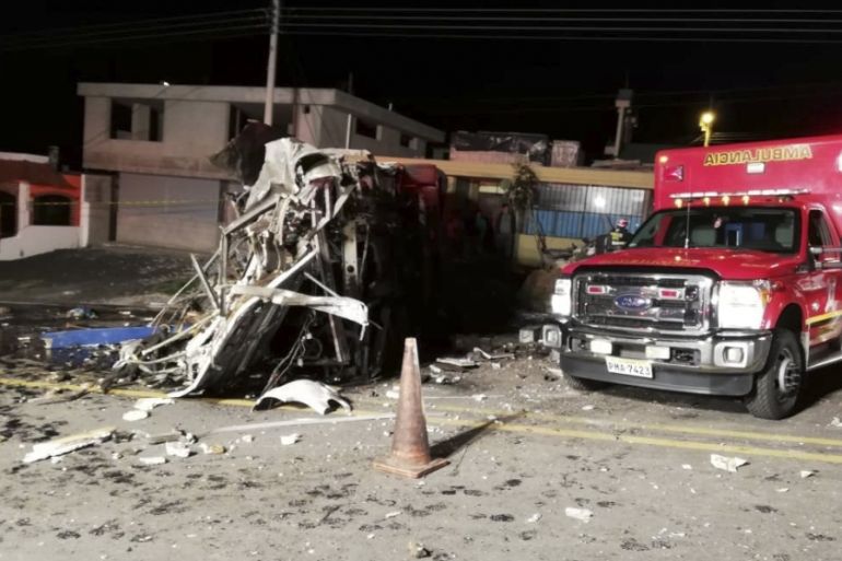 Bus Crash - Ecuador