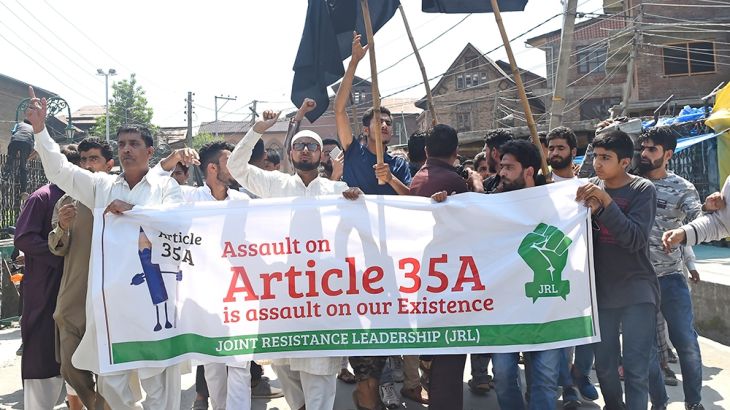 Kashmir protest AFP