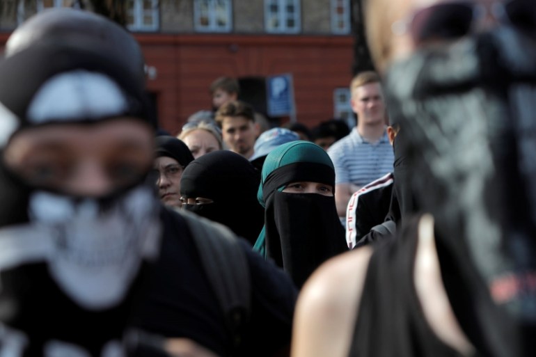 Denmark face veil ban
