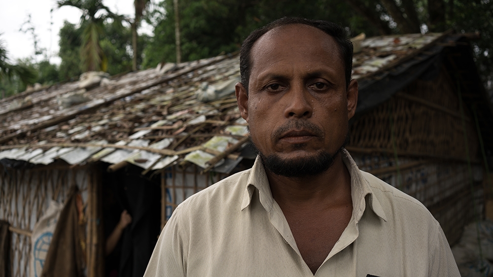 Abdulmunam, a Rohingya community leader [Sorin Furcoi/Al Jazeera]