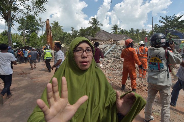 Lombok quake