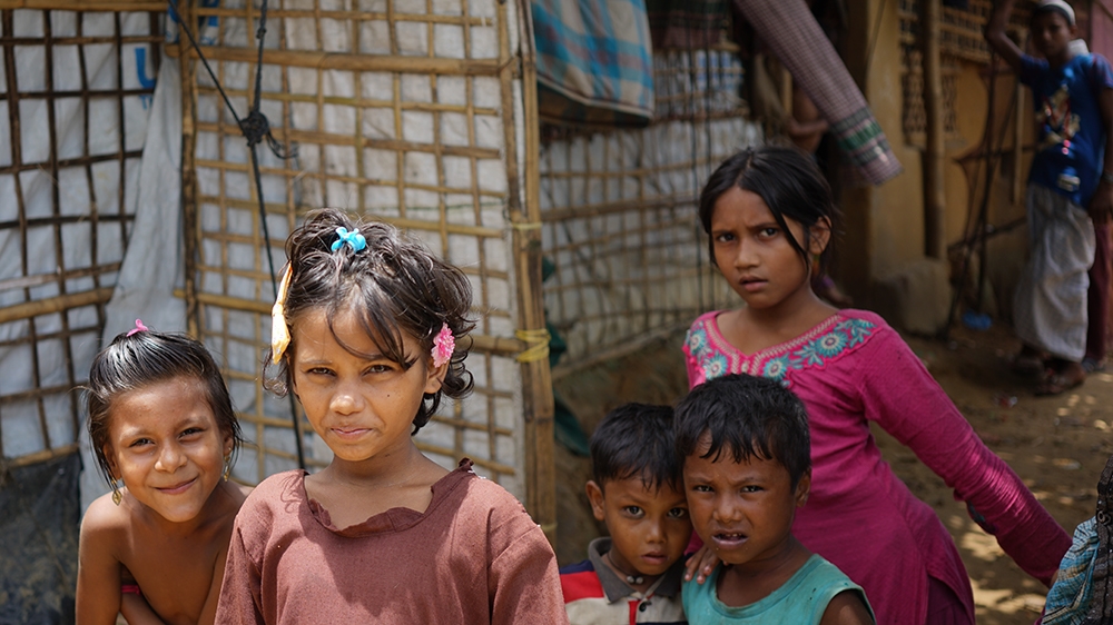Children make up 55 percent of the Rohingya refugee population, UNHCR estimates [Sorin Furcoi/Al Jazeera] 