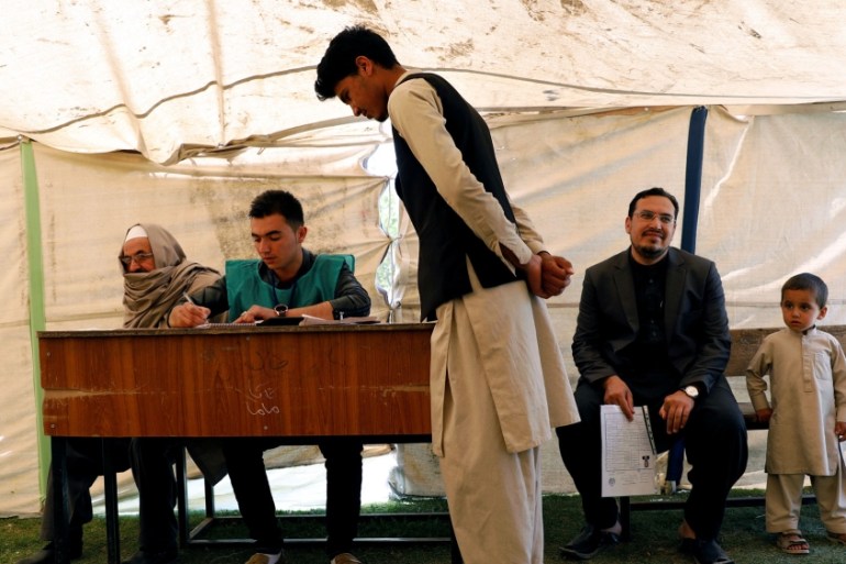 Afghanistan voter registration