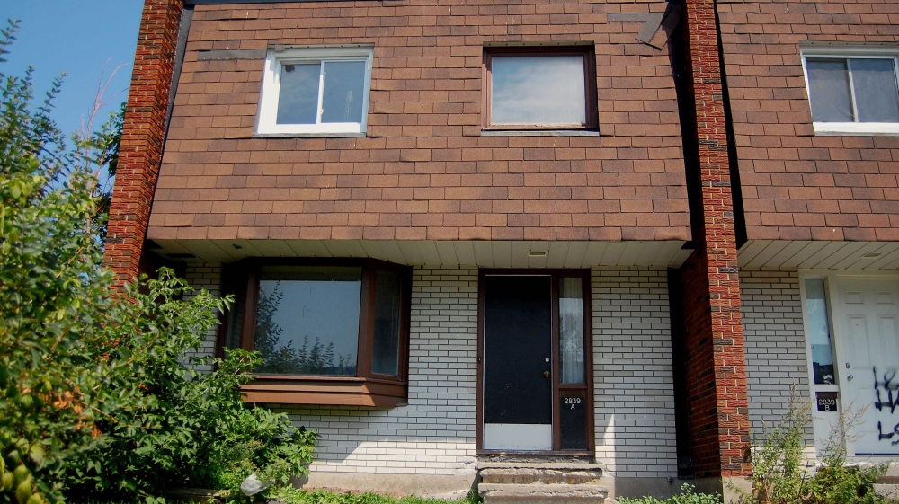 
About than 150 units in Heron Gate are expected to be demolished [Jillian Kestler-D'Amours/Al Jazeera]
