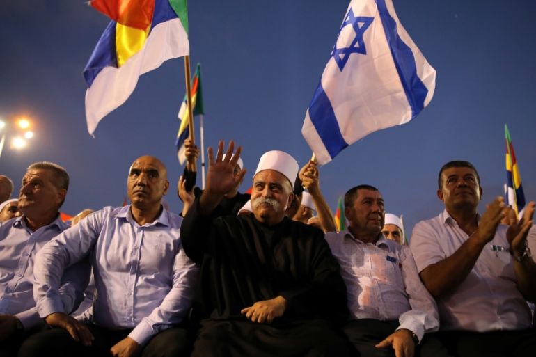 Druze protest Reuters