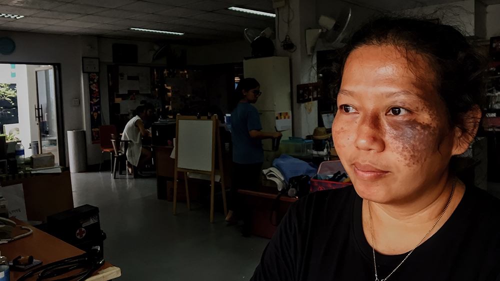 Patima Tungpuchayakul, director of the Labour Rights Protection Network, also runs the Fisherman Centre in Samut Sakhon, Thailand. The organisation is increasing its operations to identify and liberate slave fishermen from around Asia [JJ Rose/Al Jazeera]