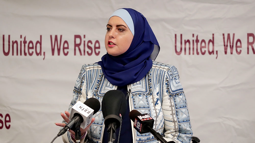 More than 90 Muslims, including Deedra Abboud, have entered races for public office on the local, state and national levels [Matt York/AP Photo]