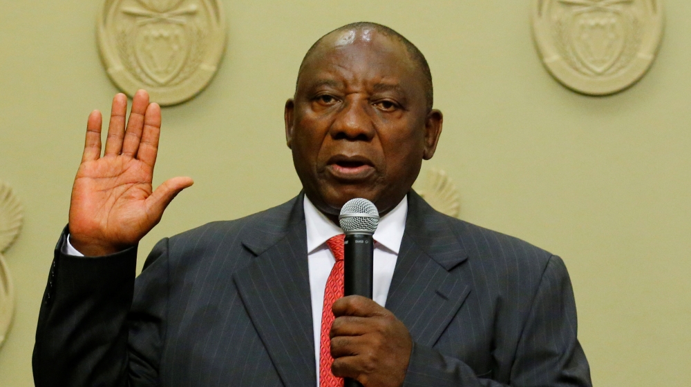 Ramaphosa has pledged to amend the Constitution to allow for the expropriation of land without compensation [File: Mike Hutchings/Reuters]