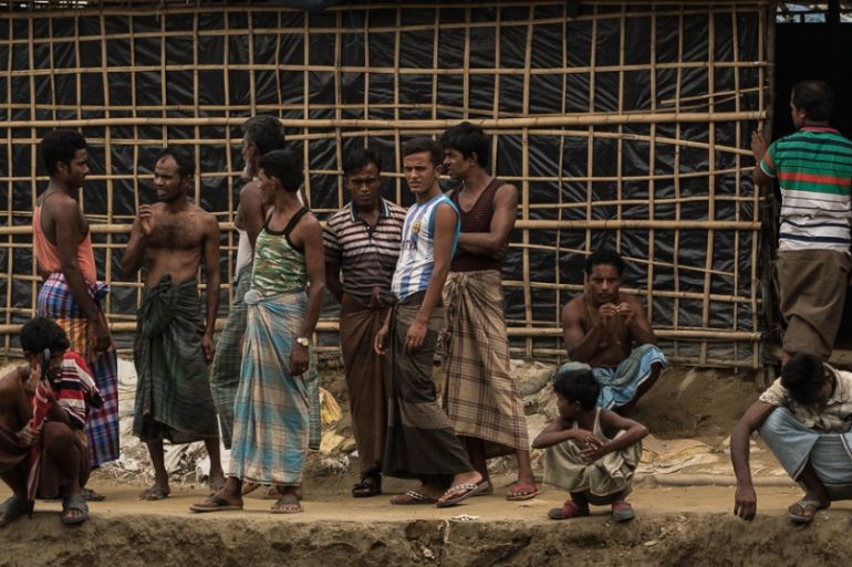 outside image - Rohingya No Man''s Land story [Sorin Furcoi/Al Jazeera]