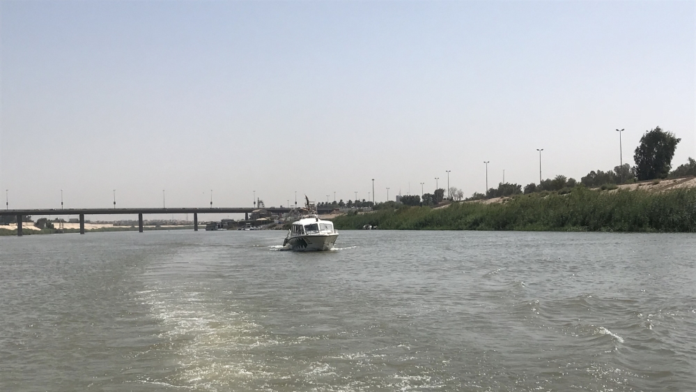 The Tigris used to be teaming with life but has suffered neglect and declining water levels in recent years [Arwa Ibrahim/Al Jazeera]