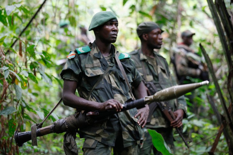 DRC soldiers