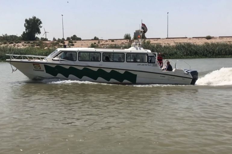 Baghdad will launch its first river taxi service in September with boats that can take up to 44 customers at a time.