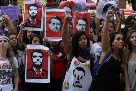 Brazil election women''s march