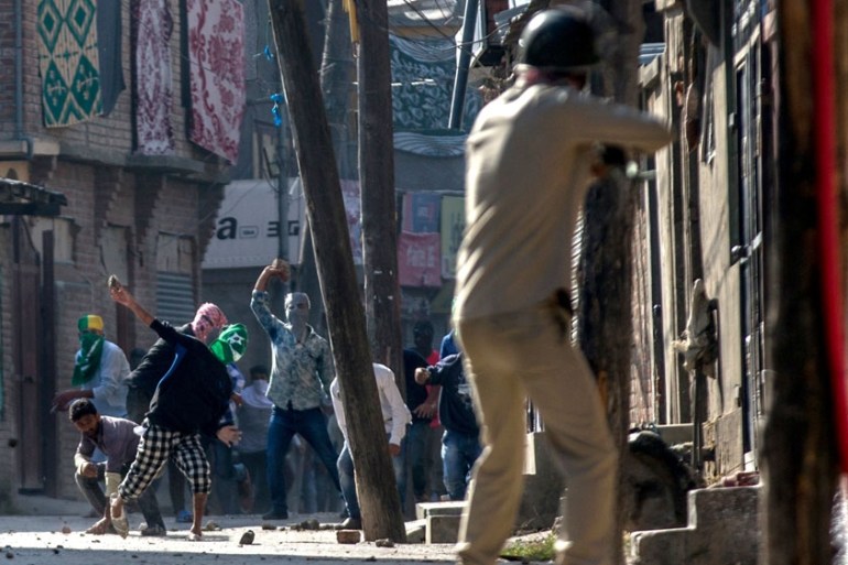 India Kashmir protests
