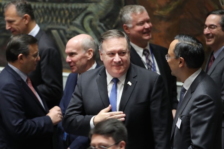 Secretary Of State Pompeo Chairs United Nations Security Council On North Korea