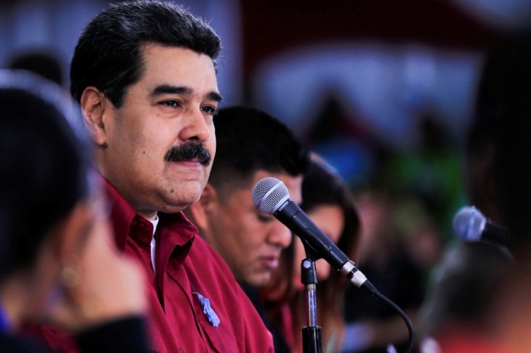 Venezuela''s President Nicolas Maduro attends an event with the Youth of the PSUV in Caracas