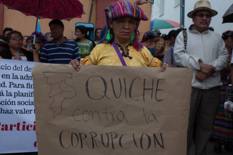 Guatemala CICIG protests