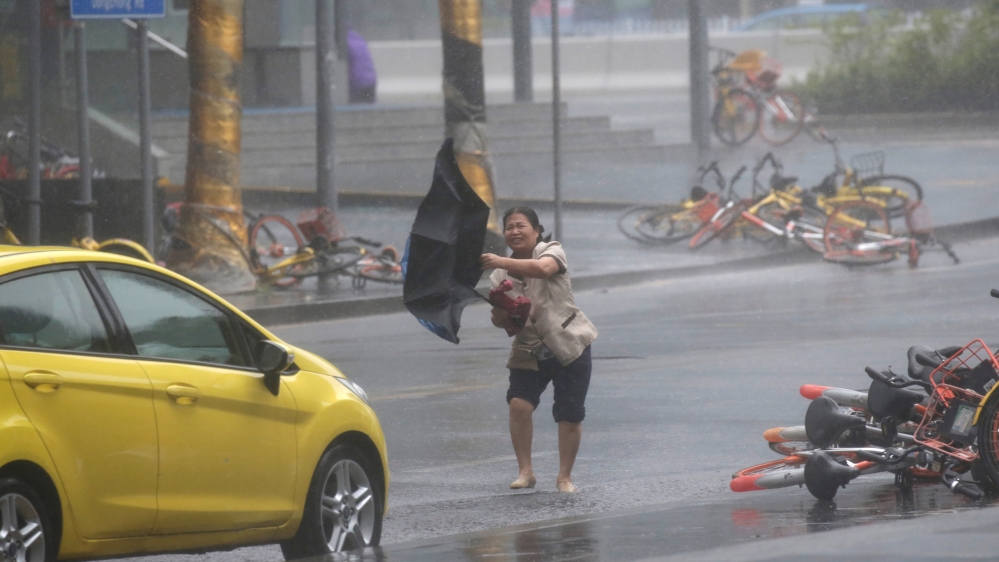 The national meteorological centre urged officials to prepare for possible disasters [  Jason Lee/Reuters]