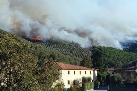 Wildfires cause evacuations in Croatia and Italy