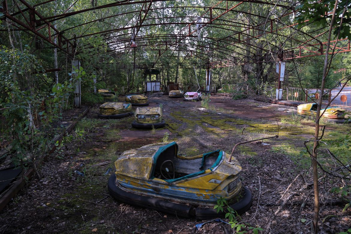 Purpose-built in 1970 to attract some of the Soviet Union''s best scientists and their families, Pripyat enjoyed amenities unavailable in other communities. [Blake Sifton/Al Jazeera]