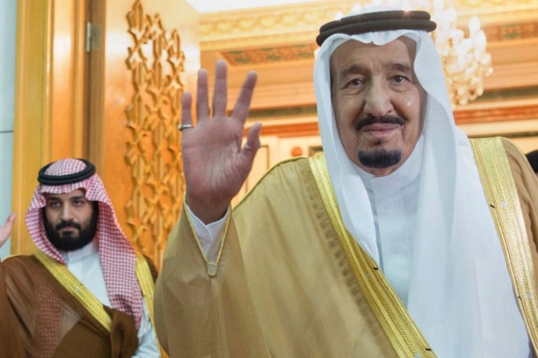 King Salman - Mohamed bin Salman