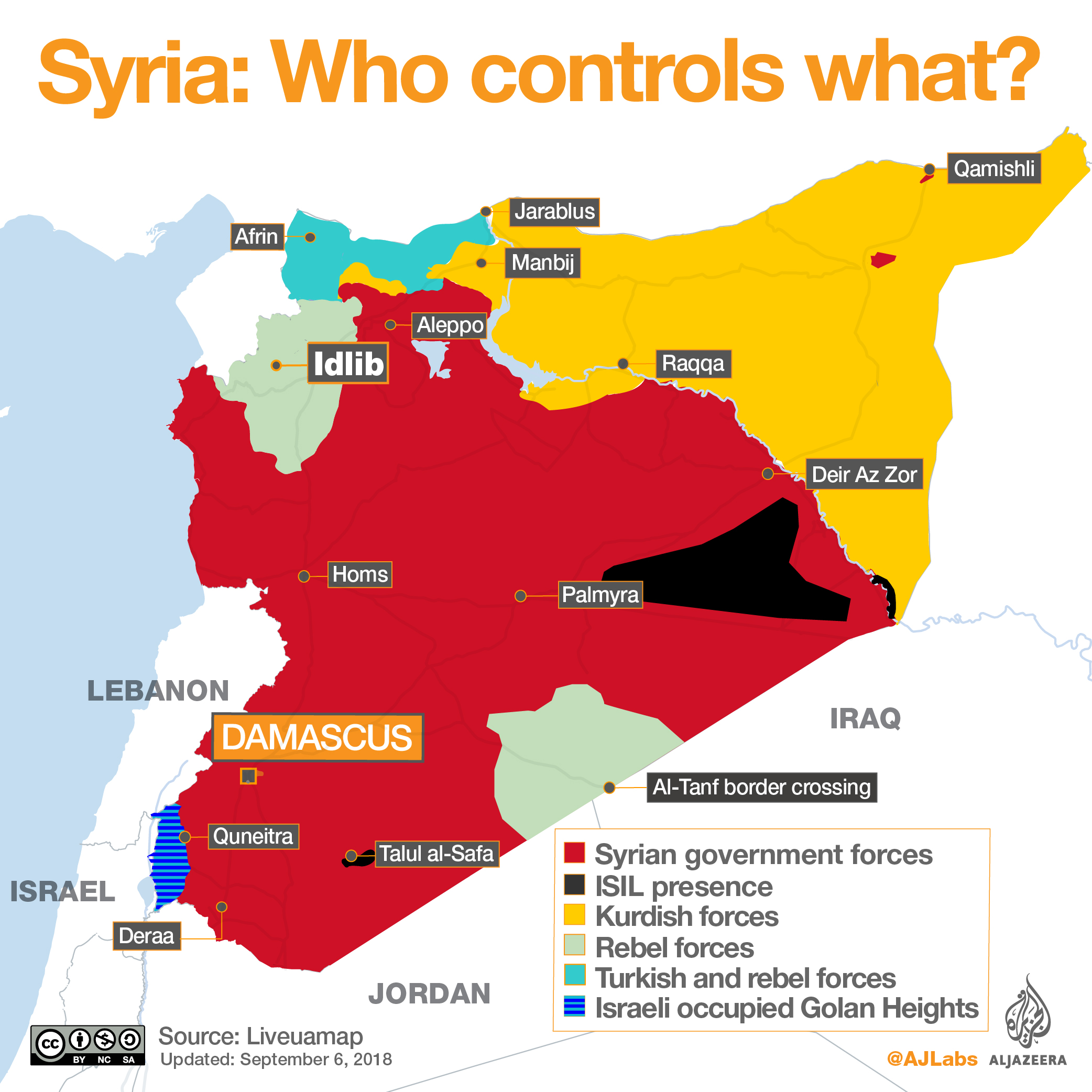 syria who control what infographic