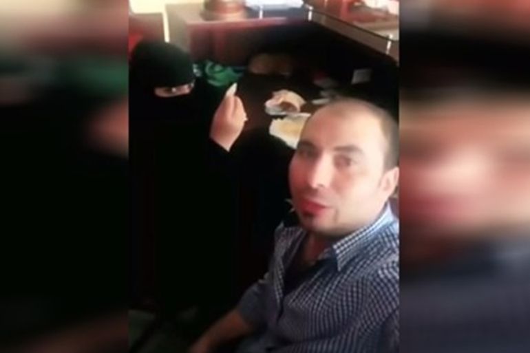 Saudi woman has breakfast with Egyptian man