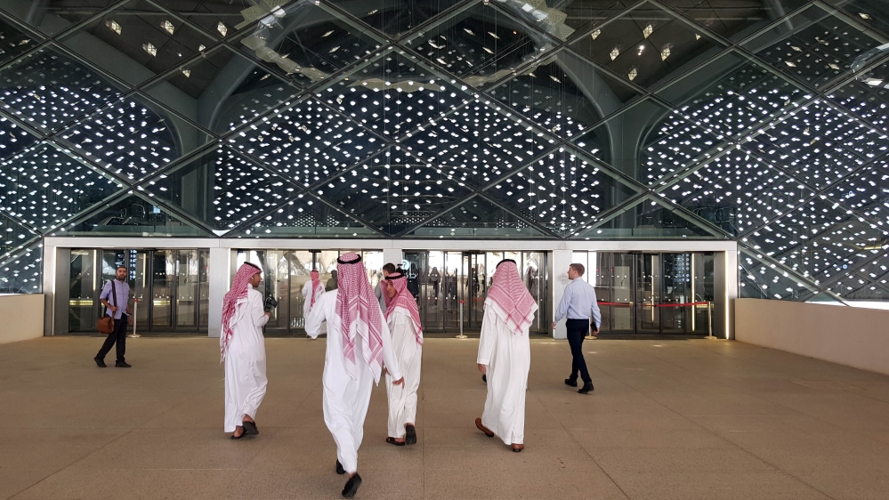 The railway network will have five stations: Mecca, Jeddah, King Abdullah Economic City, King Abdulaziz International Airport and Medina [Stephen Kalin/Reuters]