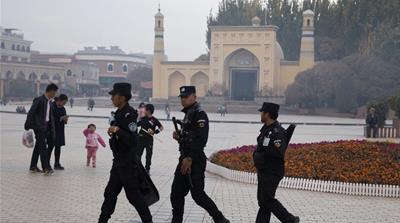 As many as one million Uighurs and other Muslims are reportedly being kept in internment camps [AP]