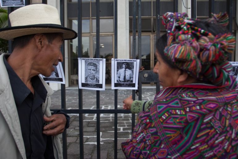 Guatemala genocide [Jeff Abbott/Al Jazeera]