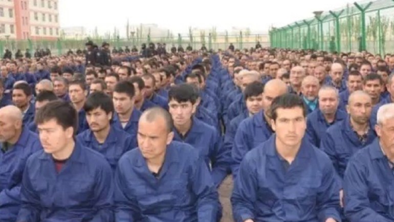 Xinjiang (Imagine obtained by HRW)