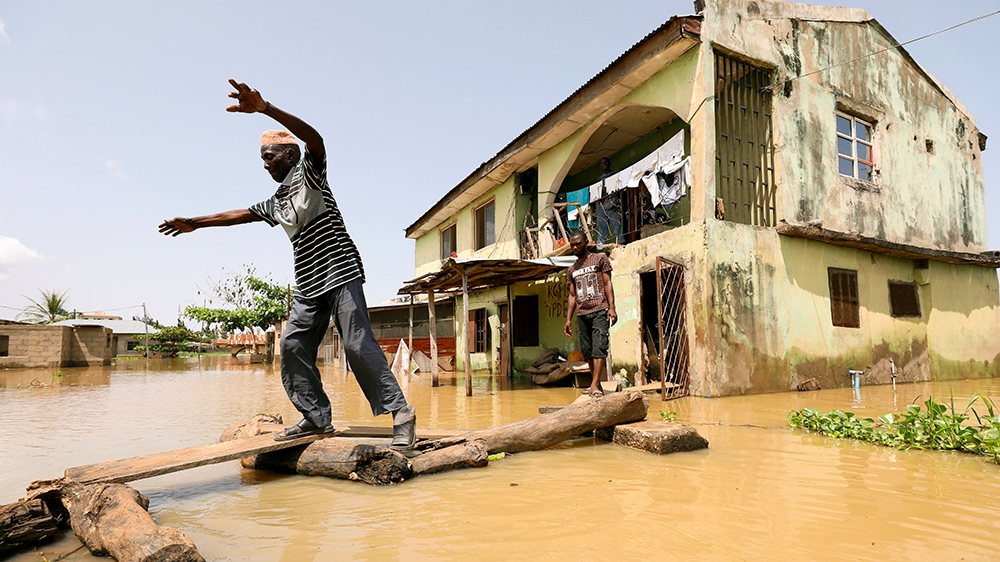 Nigeria's rainy season brings with it inevitable flooding [Afolabi Sotunde/Reuters]
