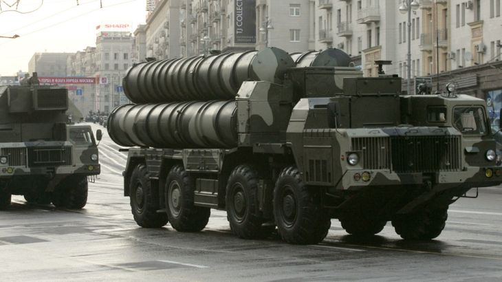 Russian S-300 anti-missile rocket system