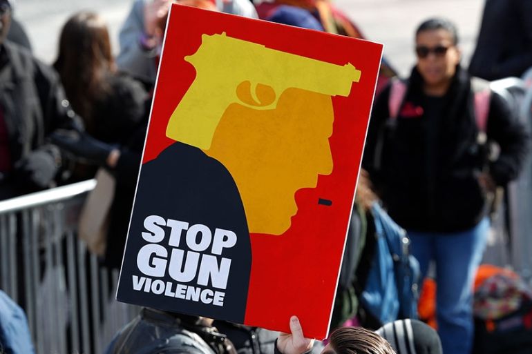 Gun violence - US