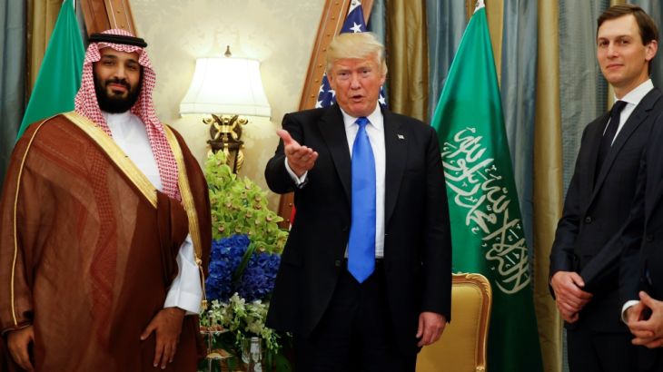 U.S. President Trump meets with Saudi Arabia''s Deputy Crown Prince Mohammed bin Salman in Riyadh