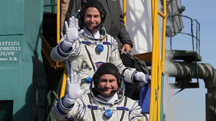 Soyuz crew members