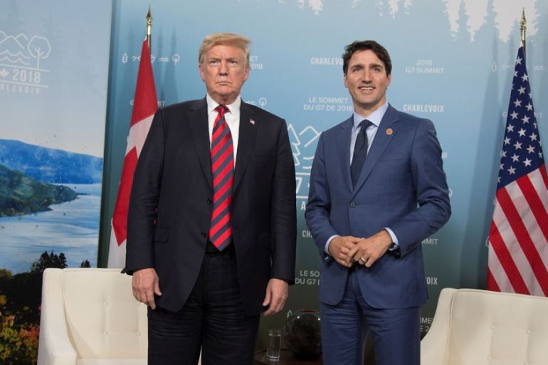 Trudeau and Trump