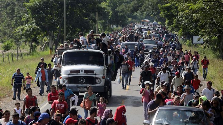 Honduras caravan