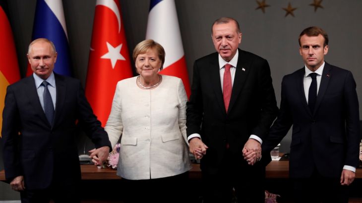 News conference after a Syria summit in Istanbul