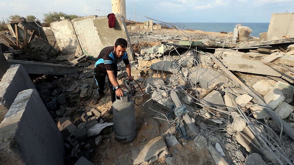 Israeli fighter jets struck numerous sites in Gaza on Wednesday [Reuters]