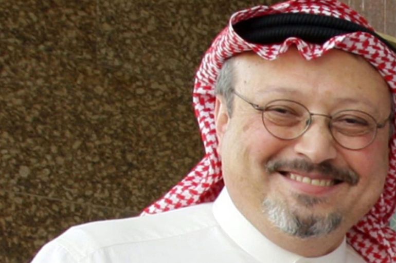 An undated picture shows prominent Saudi journalist Jamal Khashoggi.