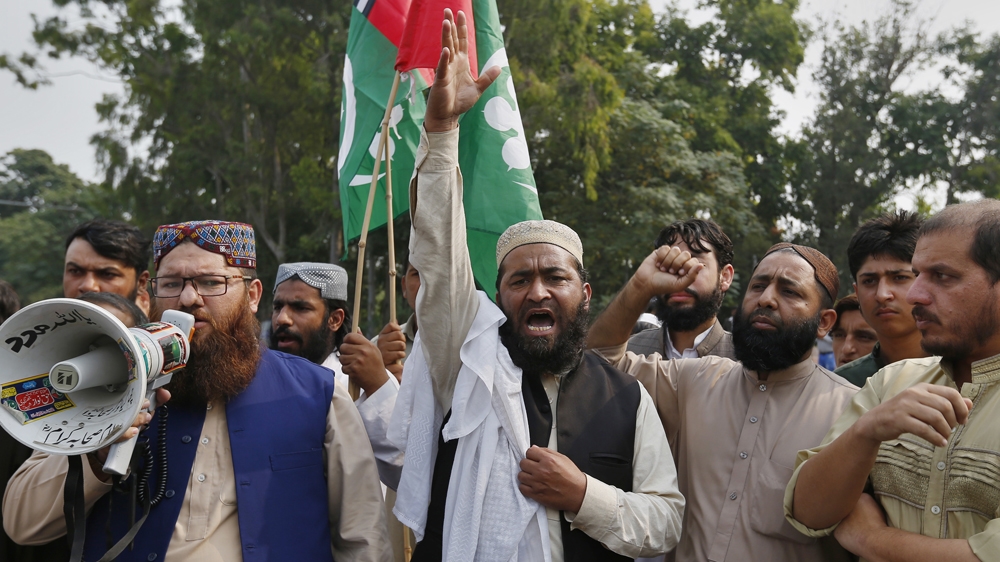 There are still roughly 40 people on death row for blasphemy in Pakistan [File: AP]