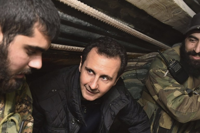 Assad - SANA/Reuters