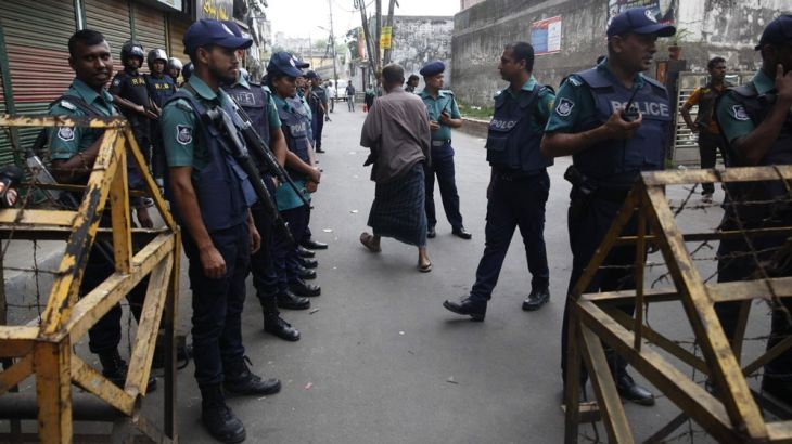 Police in Dhaka