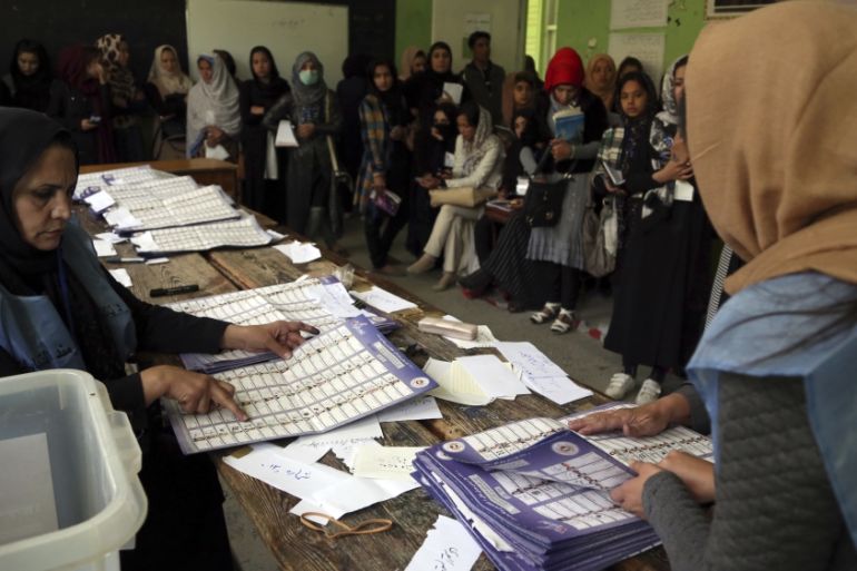 AFGHANISTAN ELECTIONS